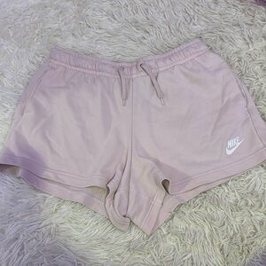 Pink Nike Sweatshorts